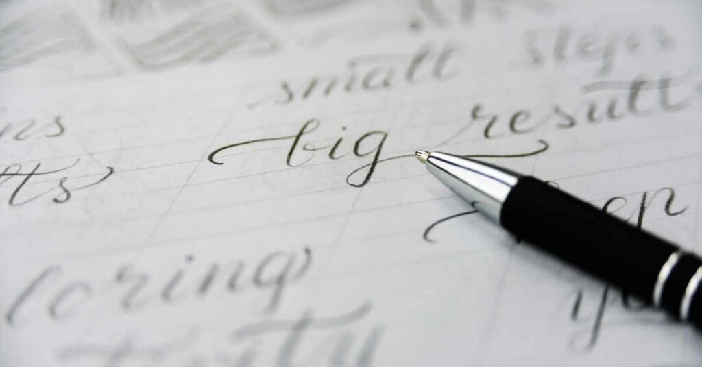 mastering calligraphy styles: copperplate scripting